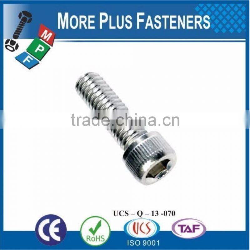 Made in Taiwan Plain Alloy Steel Black Oxide Metric Stainless Steel Socket Head Cap Screw