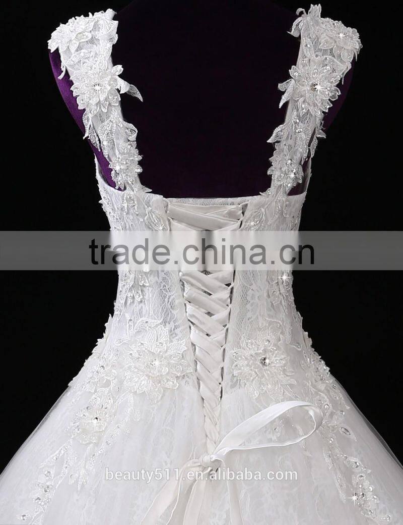 Harness sexy mermaid lace mermaid color wedding dress bridal for bride V-neck bridal dress custom made wedding dress 2017