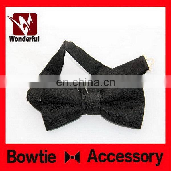 Special classical 100% silk woven self bow tie