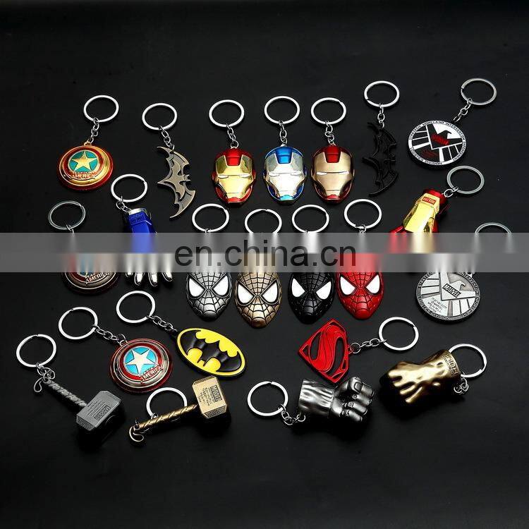 Newest alloy anime keychain, Batman signore alloy keychain