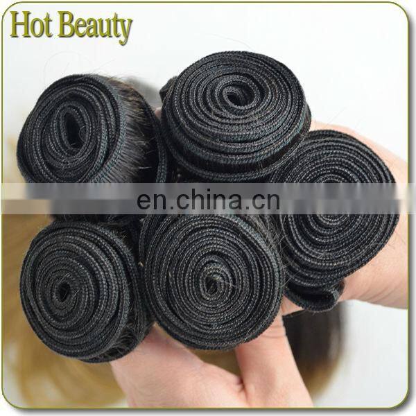 Hot beauty New Two Omber Body weaving Human Virgin Peruvian Hair Wave extension with Wholesale price
