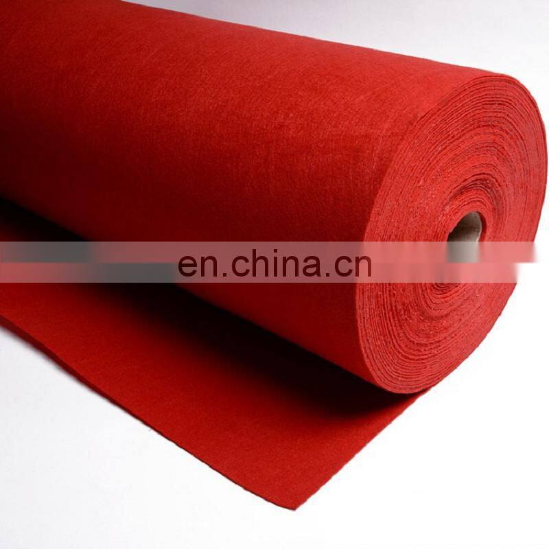 Needlepunch nonwoven felt fabric