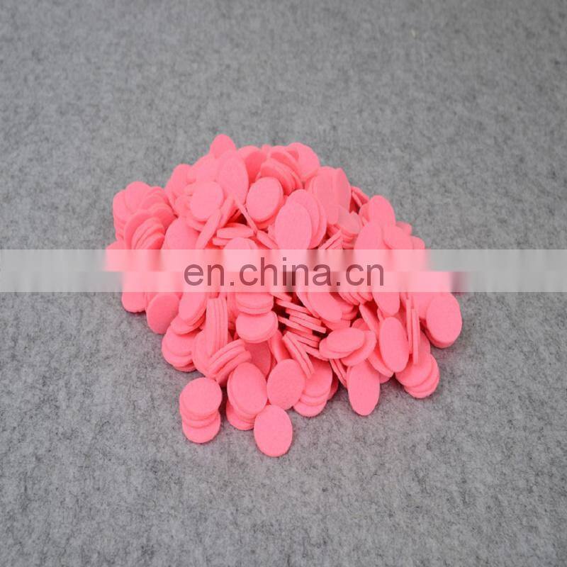 Colorful Color Essential Oils Diffuser Locket Pads Perfume Aroma Locket Replacement felt Pads