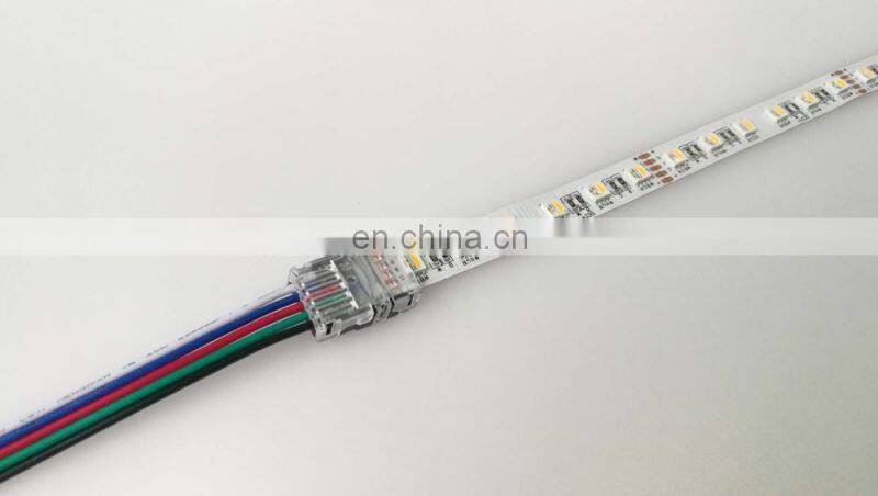 ws2812 smd 5050 led strip connector with electrical wiring connectors