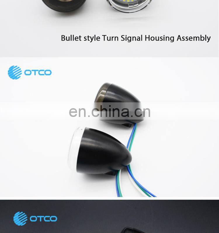 Hot other motorcycles accessories Motorcycle Bullet style Turn Signal Housing Assembly