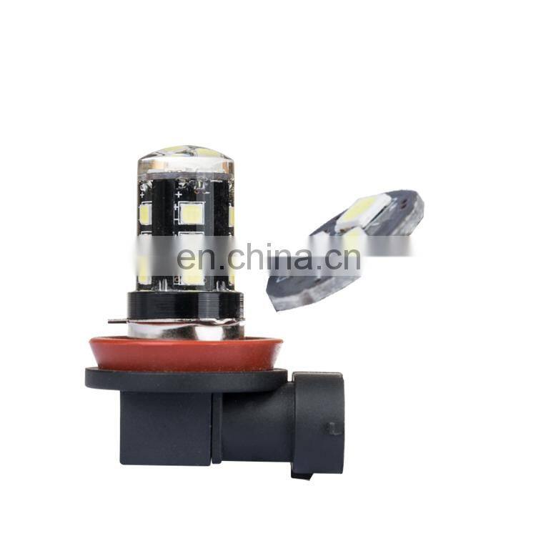 Good quality 15SMD 800lm Headlight Foglight Driving Light canbus auto led headlight h11 socket