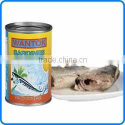 canned seafood mackerel