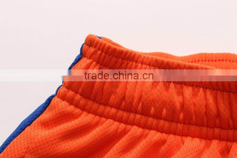 HIGH QUALITY SPORTSWEAR MEN BIRD EYES POLYESTER BASKETBALL SHORTS