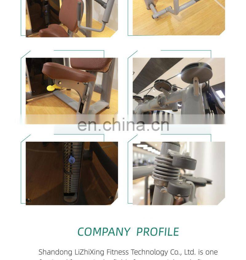 2020 Lzx gym equipment fitness&body building machine pin loaded weight stack t bar row machine