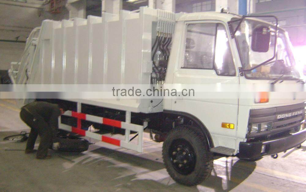 Dongfeng EQ5081XXYT 4x2 compact trash truck 8cbm