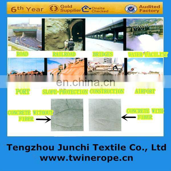 JUNCHI/JC/Hot Sale in Mexico Polypropylene Fiber for Concrete