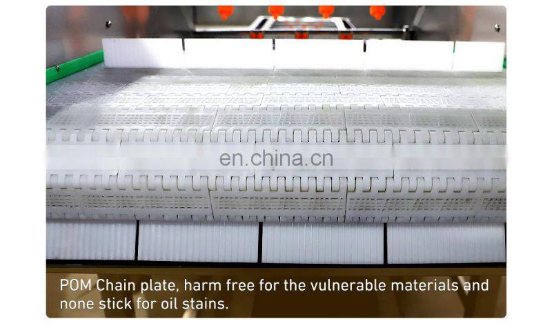 Industry Ultrasonic Fruit Processing Line Fruit Washer / Vegetable Washing Machine