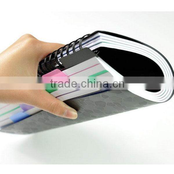 PP PVC cover school office notebook hardcover notebook spiral notebook