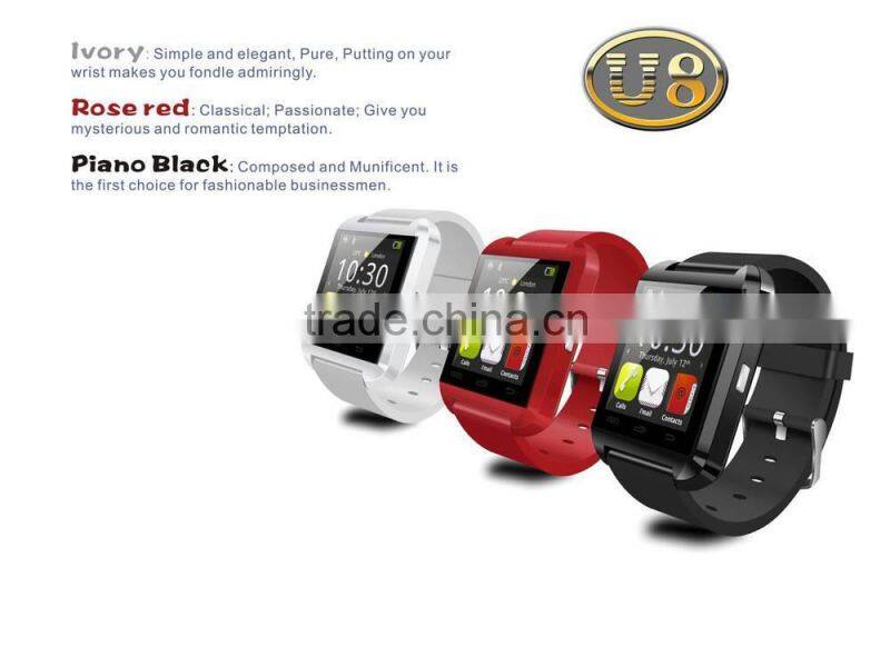 Smart watch android phone/android smart watch/smart watch Mobile watch U8 watch