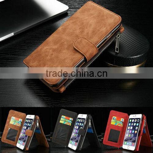 Hot new products 2016 for iphone 6 case Wallet Stand Flip for APPLE IPHONE6 4.7inch cell phone case