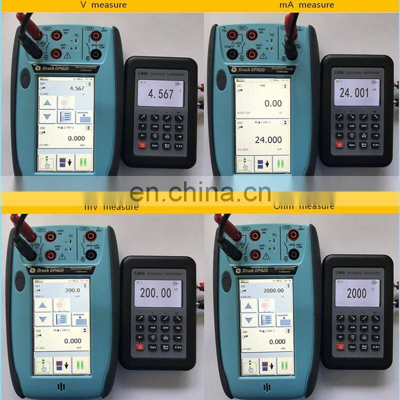 LB06 Multifunction Process Calibrator 0-24mA 0-11V/ mV Signal Generator with Hart Modbus Function