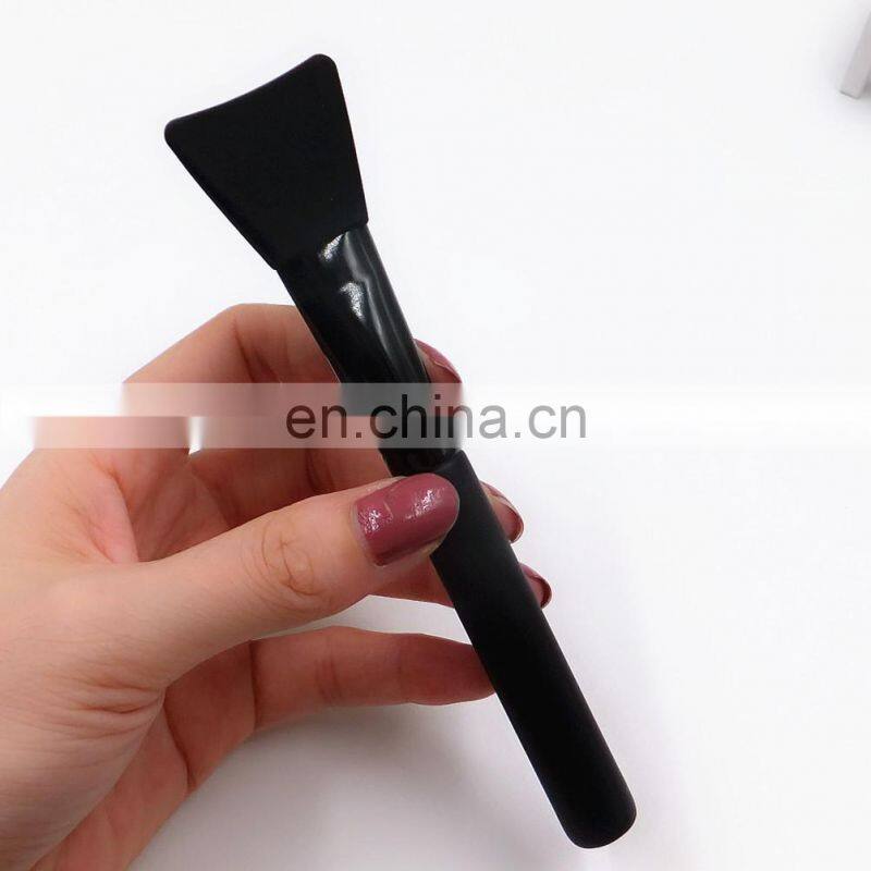 High grade Factory wholesale Low Price Wood Handle Silicone Mask Application Makeup Brush accept customized