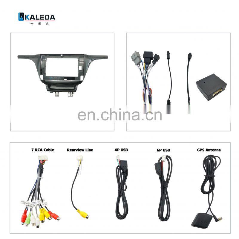 KALEDA Frame Hight Quality Car Radio Cable Harness canbus Stereo Panel Installation Trim Kit Frame For GL8 2017 2018 2019