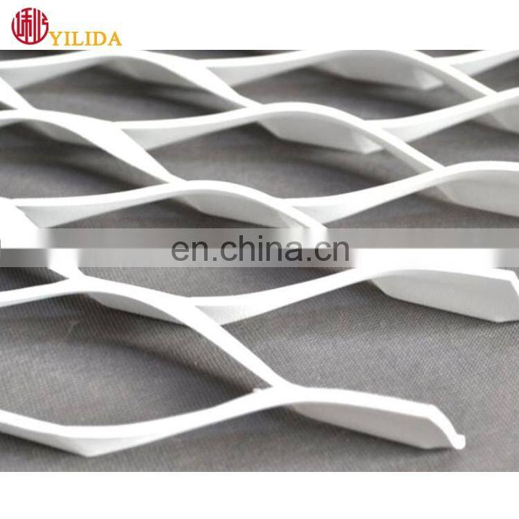 PVDF decoration aluminum expanded metal mesh