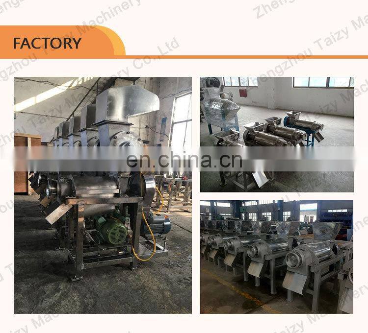 Commercial Orange Juice Extractor Pressing Machine Screw Press Sludge Dewatering Machine
