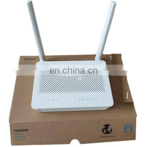 Hua Wei Modem Router HS8546V5 GPON ONT with 4GE Ports 2.4G 5G Dual-Band WiFi, 5DBI big antennas