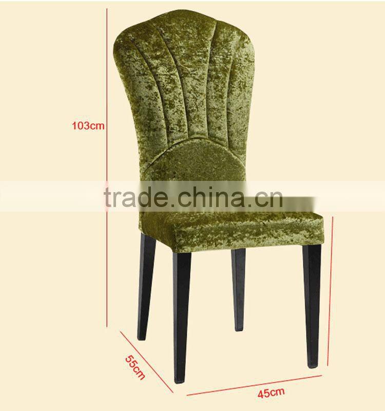 luxury chair imitated wood chair high back chair for sale