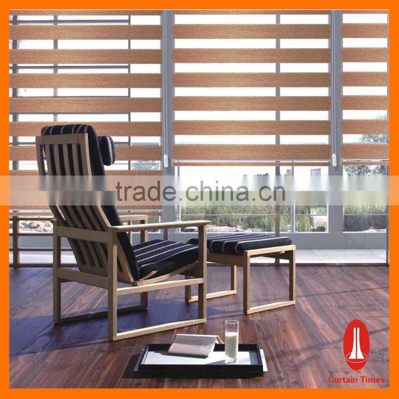 Curtain times window roll up shades zebra blinds manufacturer in guangzhou
