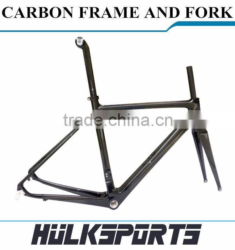 High Quality Cheap 700C OEM Carbon Road Bike Frame Carbon Road Bike Frame Made In China Chinese Carbon Bike Frame