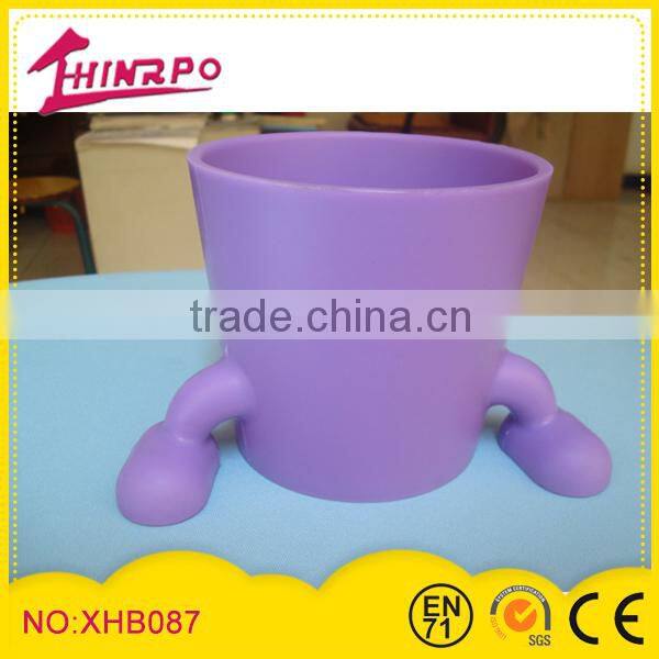 Colorful decorative Silicone Flower Pot & cheap garden pots