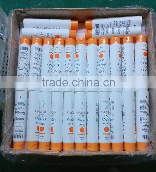 cosmetic tube with acrylic cap,cosmetic container, girl tube