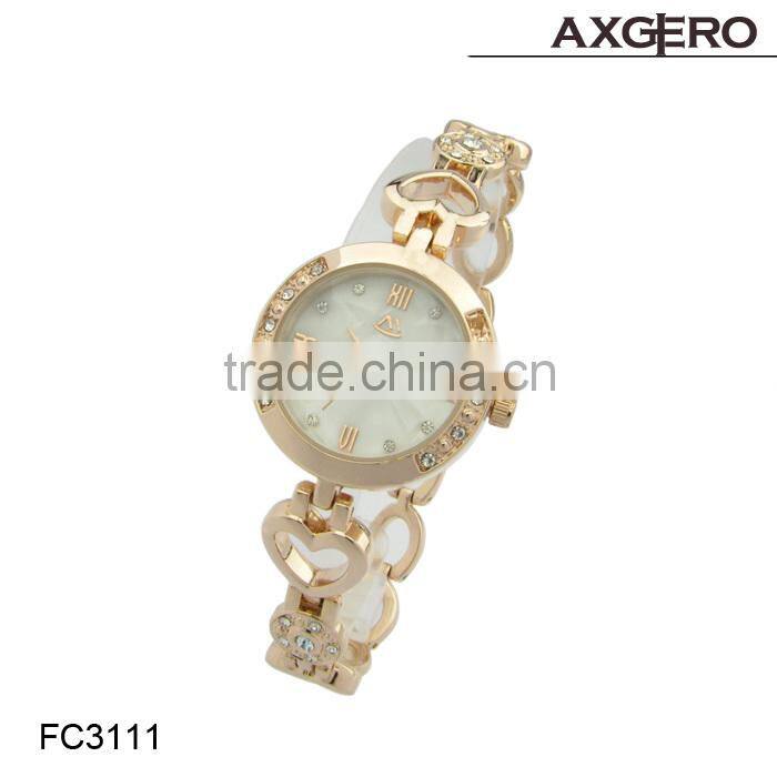 2015 new fashion lady dress bracelet wrist watch, watch women with pearl dial