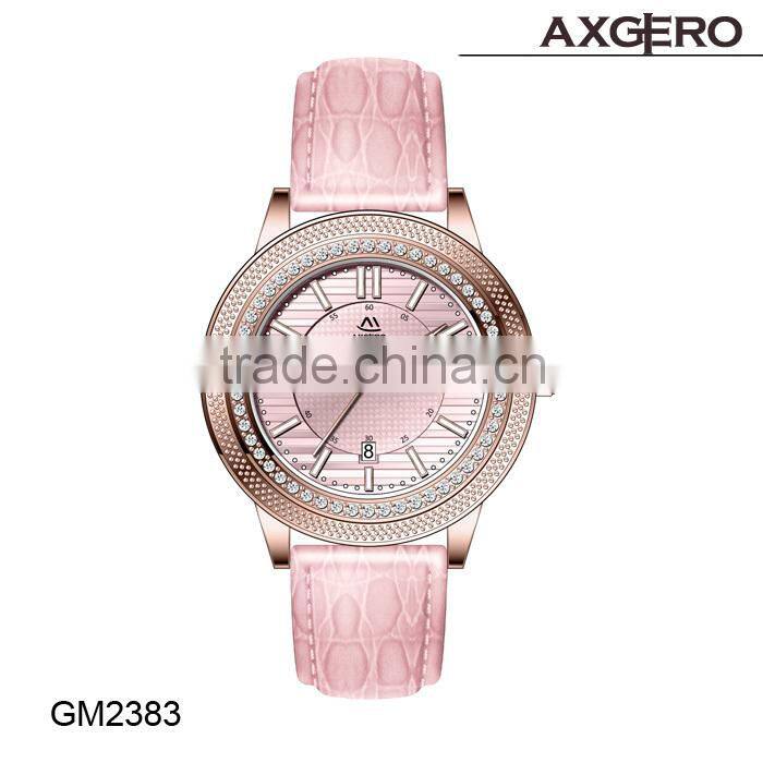 valentine diamond 3 atm water resistant custom brand watch wholesale