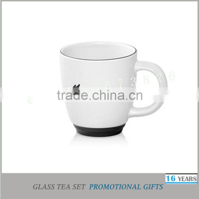 Wholesale many English letters ceramic cups can Customized English letters logo