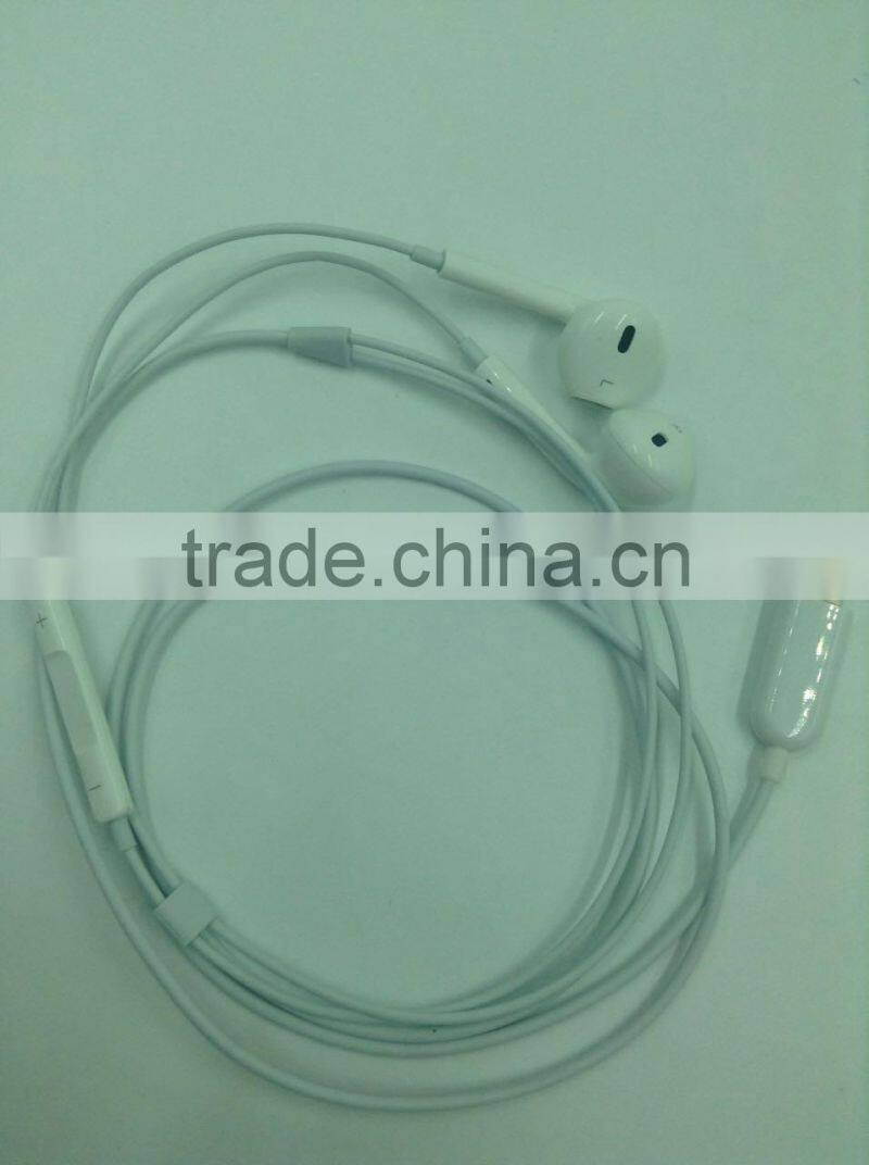 Best quality stereo Earphone noise canceling in-ear Phones With voice control for iPhone 7