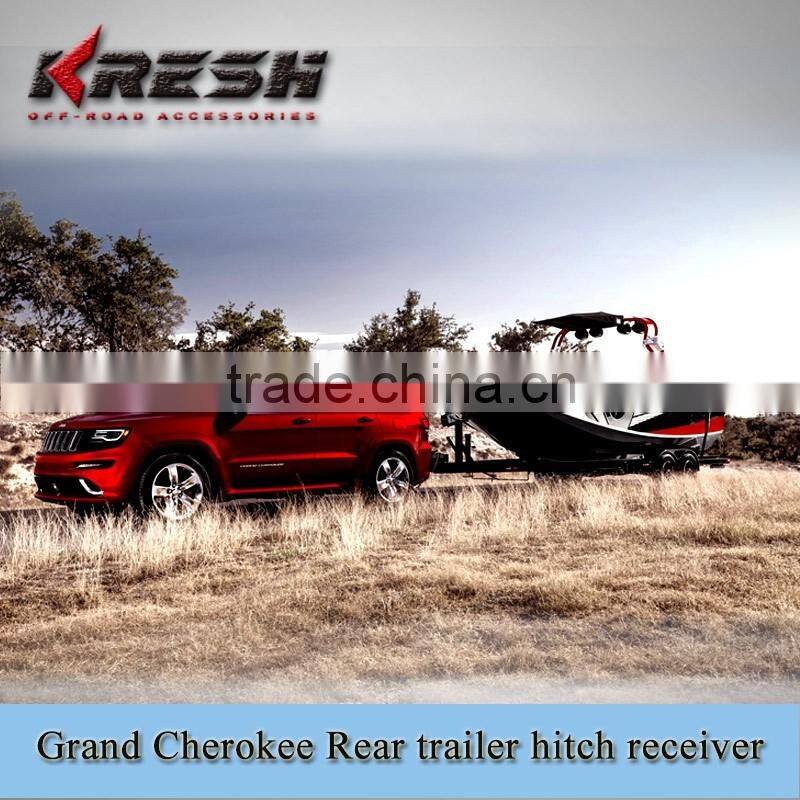 KRESH Brand SUV 4X4 black trailer hitch receiver for grand cherokee, made of steel with black color from Kaizhi manufaturer