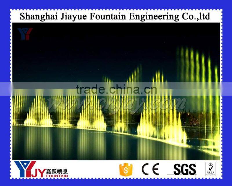 Musical gas explorsion fountain nozzle