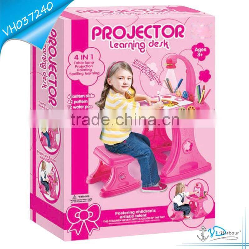 Children Digital Light Drawing Table Toy 4 in 1
