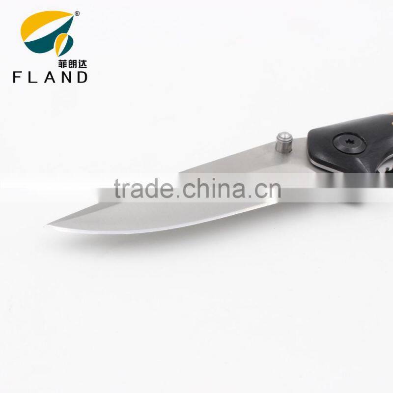 2015 good quality with rose wood handle stainless steel assisted knife