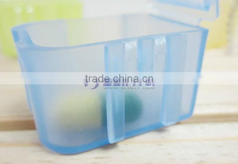 14 Day Transparent Detachable Pill Box