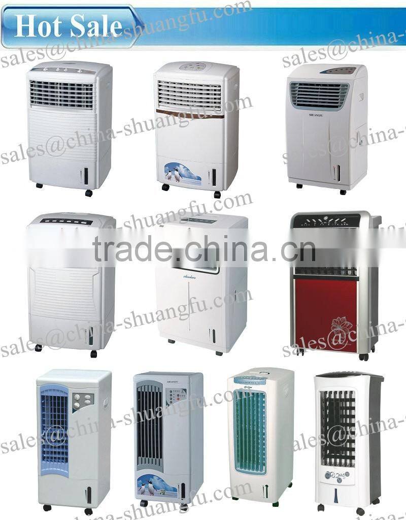 Fresh air cooling room evaporative humidifier for cooling air