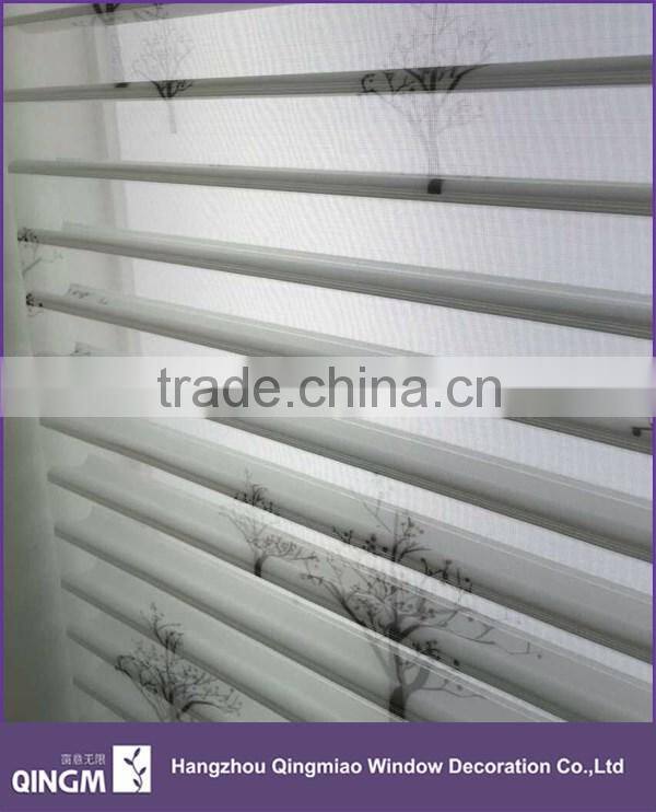High Quality Printing Shangri-la Blinds/Printing silhouetted Blinds