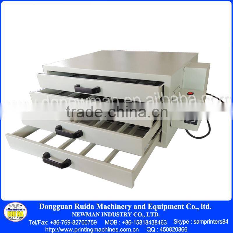 Screen printing drying Cabinet for screen printing machine