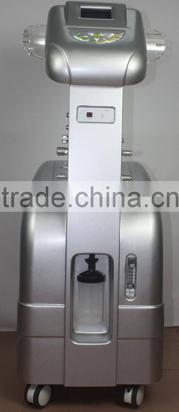 6 in 1 vacuum photon BIO oxygen injector hyperbaric oxygen machine/oxygen machines for sale/oxygen machine for skin care 2015