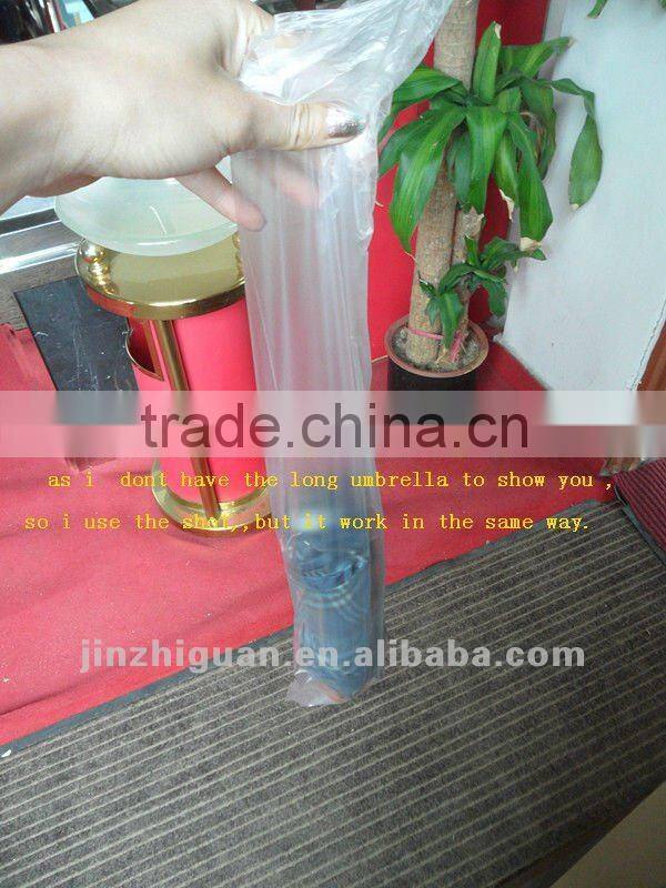 Wet umbrella wrapping machine (E-401)