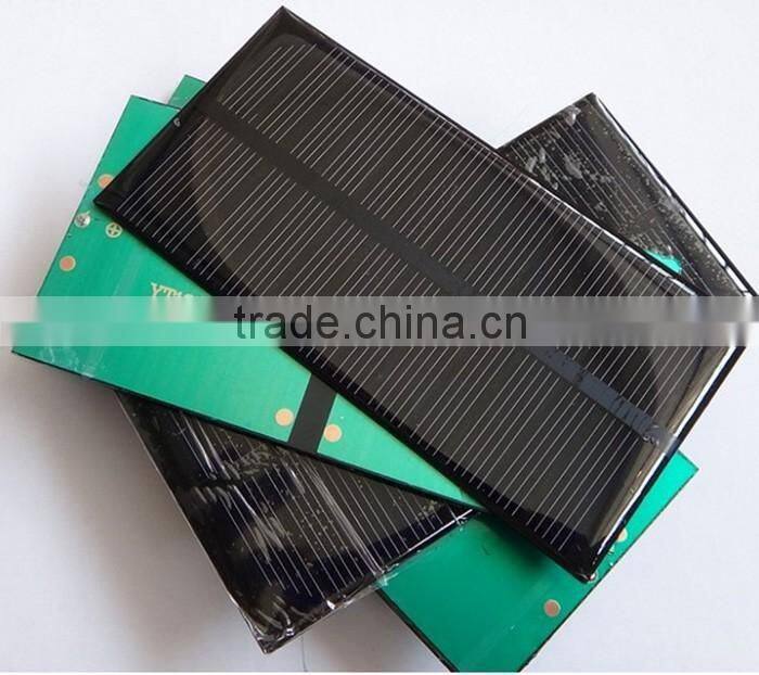 Polycrystalline Solar Power Panel Module DIY 110x60 6V 150MA 1W For Mobile Power Bank Battery Cell Phone Toys Chargers Portable