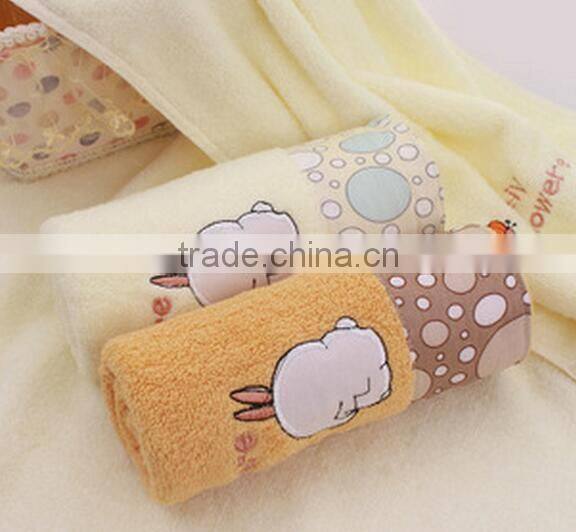 Microfiber/cotton printed kitchen tea towel