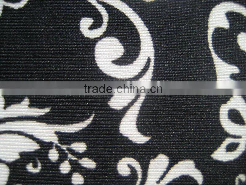 poly dty sinlge jersey print fabric