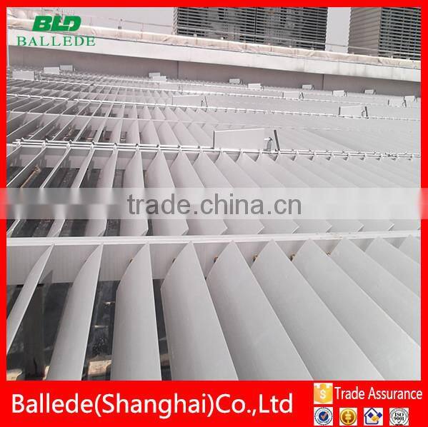 hot sale motorized opening aluminum louver roof