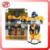 Multifunctional battery operated robot with light&sound