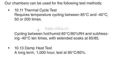 Solar Simulator Testing Unit